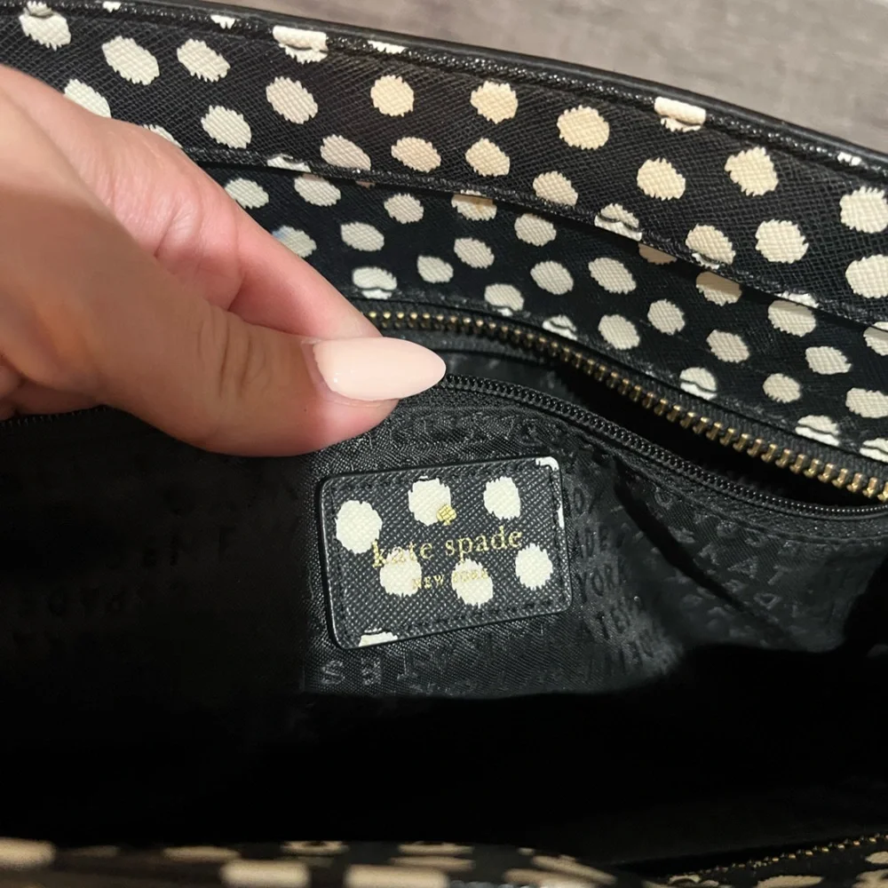 KATE SPADE Dally Laurel Way Printed Tote in Musical Dots